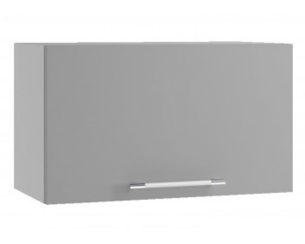Тренто ВПГ 600 шкаф верхний горизонтальный высокий (Маус софт/корпус Серый)