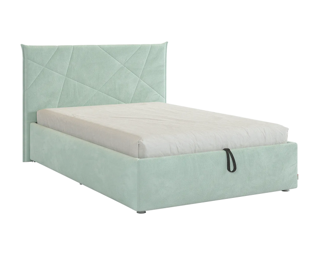 Кровать с подъёмным механизмом 1200 Квест мята (велюр) Кровать с подъёмным механизмом 1200 Квест мята (велюр)